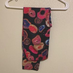 Polyester donut leggings